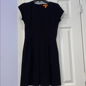 Flattering black Joe Fresh cap sleeve dress